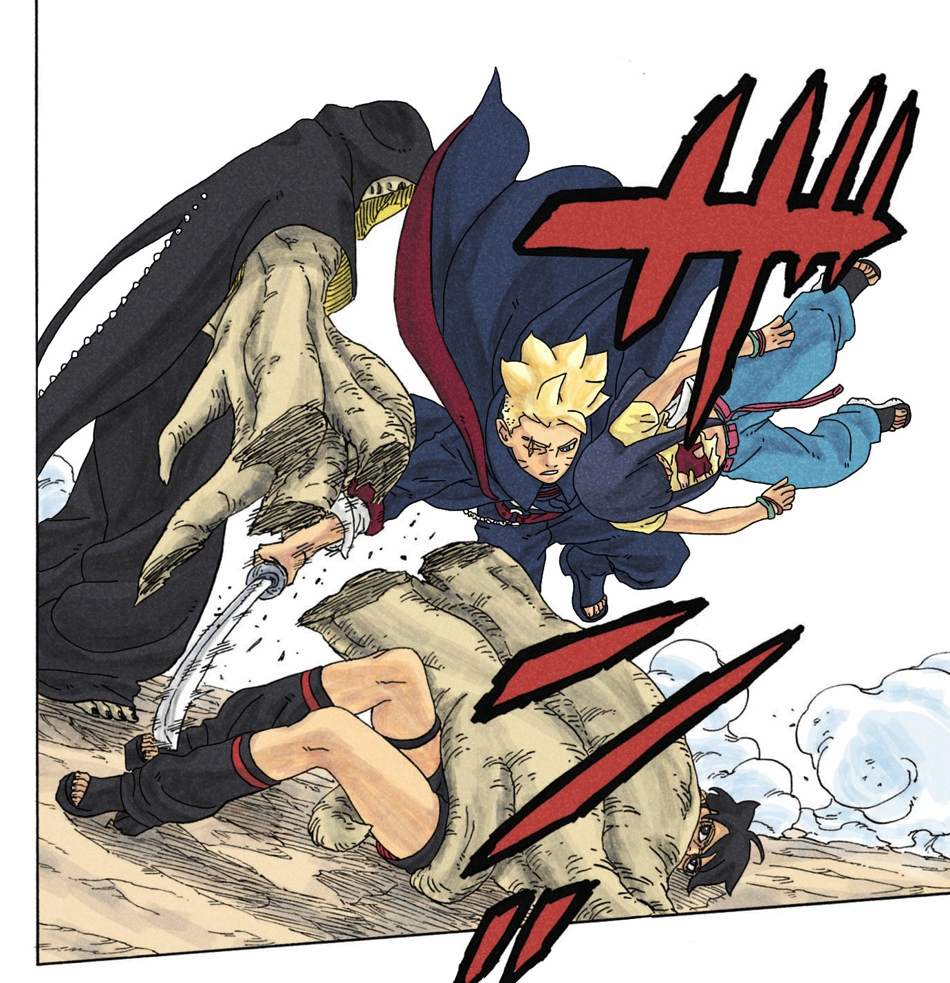 Boruto Takes the Spotlight in Two Blue Vortex Chapter 11 with Epic Rescue